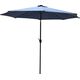 Saska Garden PARASOL OGRODOWY Z OŚWIETLENIEM LED 300CM GRANATOWY