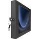 Uchwyt Compulocks Compulocks Galaxy Tab S9/S9FE 10.9" Apex Secured Enclosure Wall Mount - Gehause - tragbare, freiliegende Front-/Ruckkamera und Sensoren - fur Tablett - verriegelbar - Metallrahmen - Schwarz - Bildschirmgrosse: 22.1 cm (10.9") - auf Boden