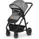 Wózek Lionelo Universalus vežimėlis Lionelo Bianka 3in1, grey