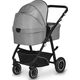 Wózek Lionelo Universalus vežimėlis Lionelo Bianka 3in1, grey