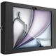 Stojak Compulocks Compulocks iPad Air M2 11" (2024), Apex Secured Enclosure Wall Mount - Gehause - fur Tablett - Glasbefestigung, Raum - verriegelbar - hochwertiges Aluminium - Schwarz - Bildschirmgrosse: 27.94 cm (11") - Montageschnittstelle: 100 x 100 m