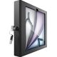 Stojak Compulocks Compulocks iPad Air M2 11" (2024), Apex Secured Enclosure Wall Mount - Gehause - fur Tablett - Glasbefestigung, Raum - verriegelbar - hochwertiges Aluminium - Schwarz - Bildschirmgrosse: 27.94 cm (11") - Montageschnittstelle: 100 x 100 m