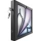 Uchwyt Compulocks Compulocks iPad Air M2 13" (2024), Apex Secured Enclosure Wall Mount - Gehause - fur Tablett - Glasbefestigung, Raum - verriegelbar - hochwertiges Aluminium - Schwarz - Bildschirmgrosse: 33.02 cm (13") - Montageschnittstelle: 100 x 100 m