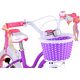 Royalbaby RoyalBaby Rower dziecięcy STAR GIRL 14" koszyk kółka boczne pchacz RB14G-1