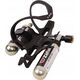 Zefal ZÉFAL Bottle cage Pulse Z2i Co2 Kit Black Composite, Strap: Nylon w. silicone. Incl. EZ Big Shot inflation & 2x25 g.