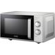 Kuchenka mikrofalowa Caso Caso | Ceramic Microwave Oven with Grilis | MG 25 Ecostyle | Free standing | 25 L | 900 W | Grilis | Sidabrinis