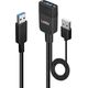 Kabel USB Lindy Cable Lindy Hybrid USB 3.2 Gen 2 Typ A 35m Black