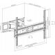 Kivi Free-tilt design: simplifies adjustment for better visibility and reduced glareSwivel mechanism provides maximum viewing flexibilitySpirit level ensures perfect positioningConvenient cable holder. 37-80". Max 40kg.
