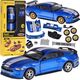 Jokomisiada Zestaw Metalowe auto TUNING licencjonowane Ford Mustang GT 1:42 ZA5057