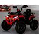 Jokomisiada Duży quad na akumulator dla dziecka 4x4 gaz w manetce amortyzator