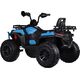 Jokomisiada Duży quad na akumulator dla dziecka 4x4 gaz w manetce amortyzator