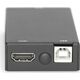 System przekazu sygnału AV Digitus DIGITUS HDMI-Dongle für modulare KVM-Konsolen, RJ45 auf HDMI