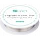 DP Craft Drucik metalowy DPCRAFT 0, 3mm 20m - srebrny