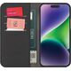 SBS Mobile Puro Eco-Leder Wallet iPhone 15 Pro schwarz