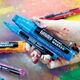 SmartMax Paint Marker Wide Fluorescent Red 983