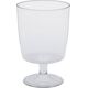 Vrige Rødvinsglas på fast fod PS 23cl, 20cl klar 10stk/ps Transparent 1x1x1mm (10EA)