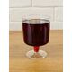 Vrige Rødvinsglas på fast fod PS 23cl, 20cl klar 10stk/ps Transparent 1x1x1mm (10EA)