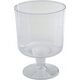 Vrige Rødvinsglas på fast fod PS 23cl, 20cl klar 10stk/ps Transparent 1x1x1mm (10EA)