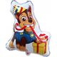 PartyDeco Balon foliowy Czarny kot 90cm