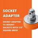 Fein Fein Socket Adapter QuickIN Accessory