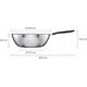 Patelnia Fiskars PAN WOK FF 28CM CERAMIC COATED 1072313