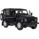 Rastar Land Rover Defender czarny RASTAR model 1:14 Zdalnie sterowanie auto + Pilot 2,4 GHz + Ręcznie otwierane drzwi