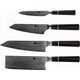 Blaumann Damasko plieno peilių rinkinys su stovu KAMAZAKI KZI002SET