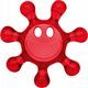 Koziol SUNNY ανοιχτήρι καπακιών - κόκκινο, KOZIOL 14241999 5902970000000