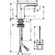 Bateria umywalkowa Hansgrohe Sensory washbasin mixer HG Vernis Blend 71502000