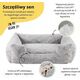 Barry King BEST FRIENDS LOUNGE LUX LEGOWISKO         50x38cm JASNO-SZARE