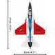 Cobi COBI 5892 Armed Forces Samolot myśliwsko-szturmowy F-16 (YF-16) First Flight 1974 375 klocków