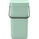Kosz na śmieci Brabantia Brabantia Sort & Go Waste Bin Jade Green 12 L