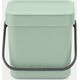 Kosz na śmieci Brabantia Brabantia Sort & Go Waste Bin Jade Green 3 L