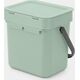 Kosz na śmieci Brabantia Brabantia Sort & Go Waste Bin Jade Green 3 L