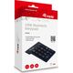 Kalkulator Equip Equip 245205 klawiatura numeryczna Uniwersalne USB Czarny