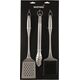 Mustang MUSTANG BBQ TOOLS 3PCS STAINLESS STEEL