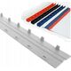 Argo LISTWY ZATRZASKOWE 5MM ARGO GREENBINDER 421051 BIAŁE 50SZT
