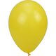 Arpex Balony pastelowe jednokolorowe żółte 24cm 10szt