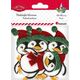 Craft with Fun Naklejki filcowe 3D pingwiny 6szt