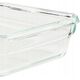 Emsa Emsa Clip&Close Glass Foos Container 500 ml  red