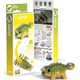 Fat Brain Toys Dinozaur Ankylo Eugy. Eko Układanka 3D