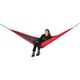 Enero HAMAK TURYSTYCZNY 2 OSOBOWY 270X140CM CZARNO CZERWONY