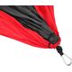 Enero HAMAK TURYSTYCZNY 2 OSOBOWY 270X140CM CZARNO CZERWONY
