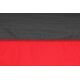 Enero HAMAK TURYSTYCZNY 2 OSOBOWY 270X140CM CZARNO CZERWONY