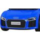 Audi Audi R8 na akumulator dla dzieci Niebieski + Pilot + EVA + Wolny Start + MP3 LED