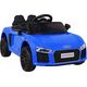 Audi Audi R8 na akumulator dla dzieci Niebieski + Pilot + EVA + Wolny Start + MP3 LED