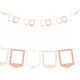 PartyDeco Girlanda na zdjęcia Bocian 10.5x15cm