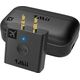 InLine InLine® Airplane Bluetooth Audio Transmitter, BT 5.0, aptX HD/LL, Flight Adapter with Charging Case