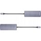 InLine InLine® USB 3.2 Gen.2 Hub, 4x USB-C + 3x USB-A, PD 100W, aluminium, grey