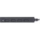 InLine InLine® USB 2.0 HUB, 4 port, USB-A male to 4x USB-A female, black, 15cm, slim design